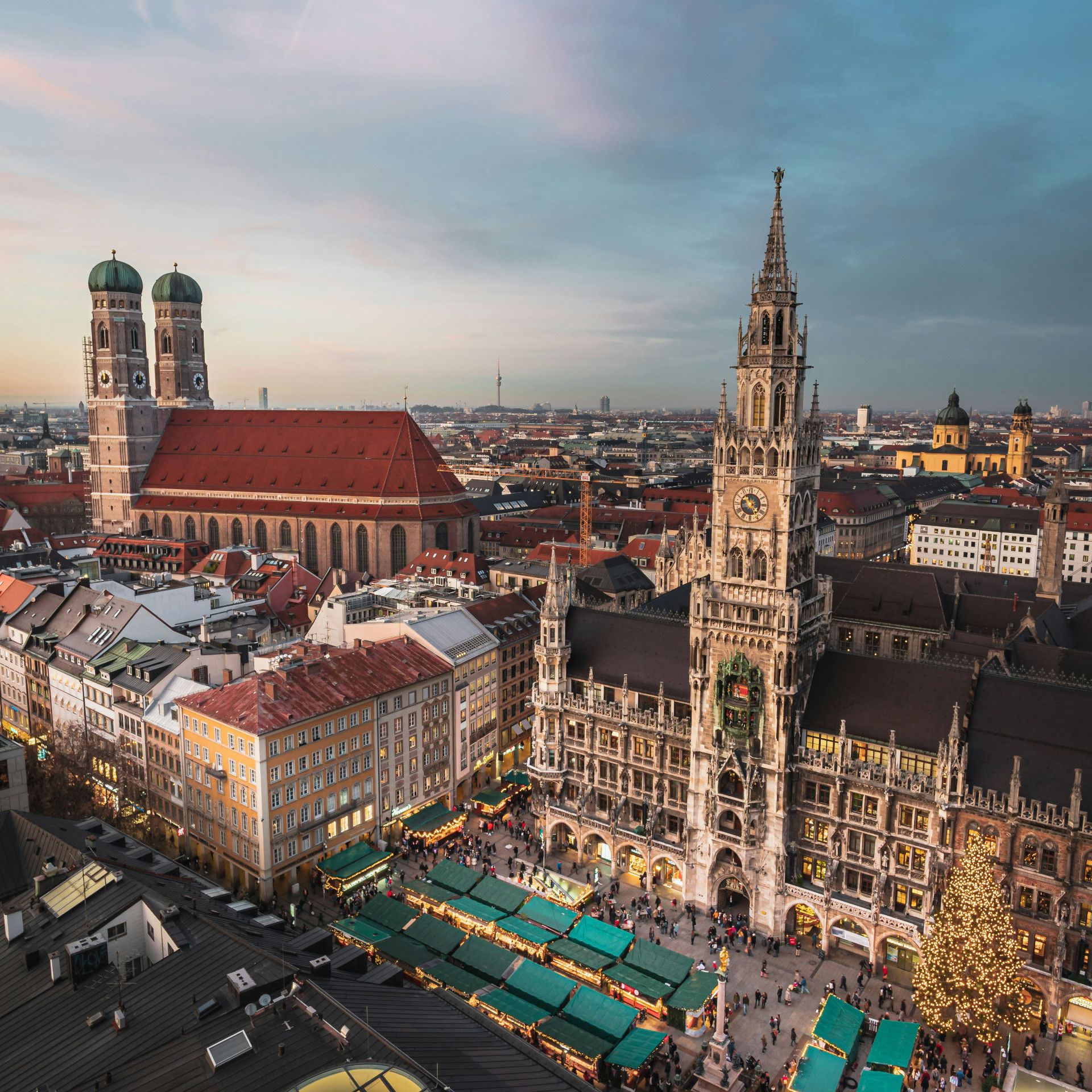 Kickrunde in München